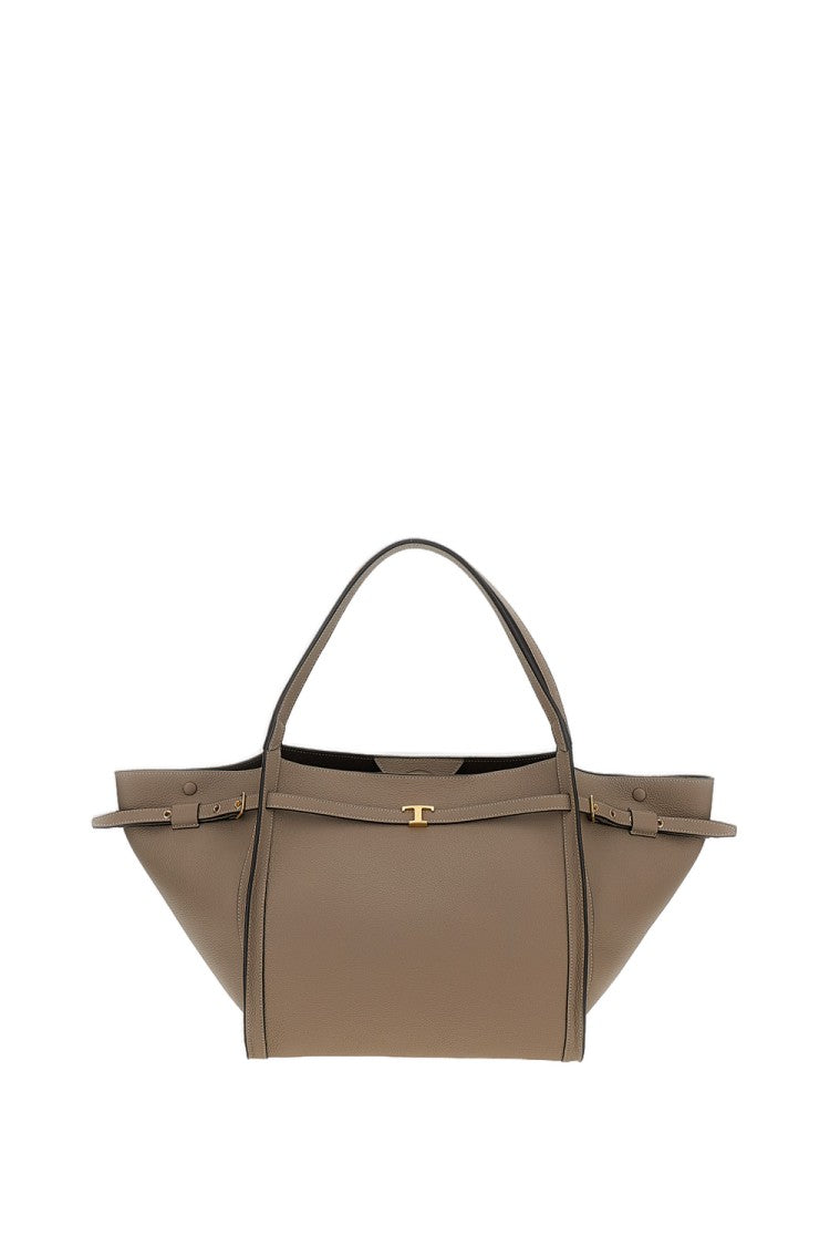 Tod's Brown Leather Shopping Bag