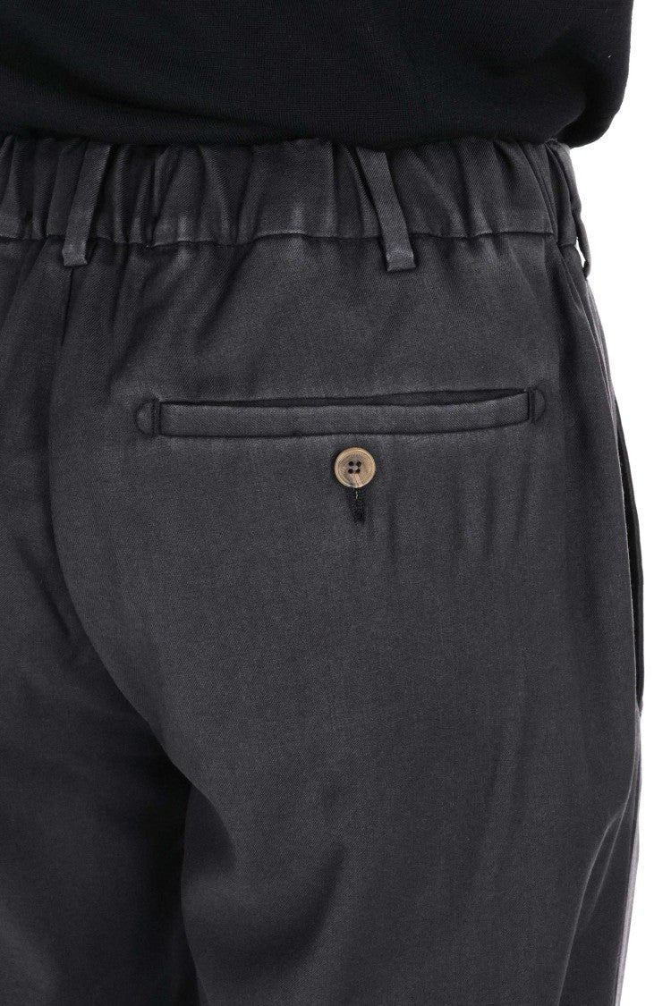 Myths Delavé Wool-Cashmere Trousers
