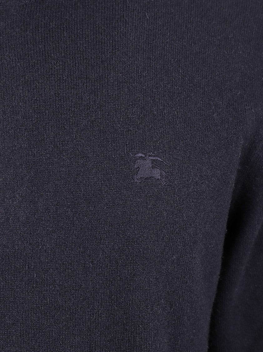 Burberry Cashmere Sweater With Half Zip