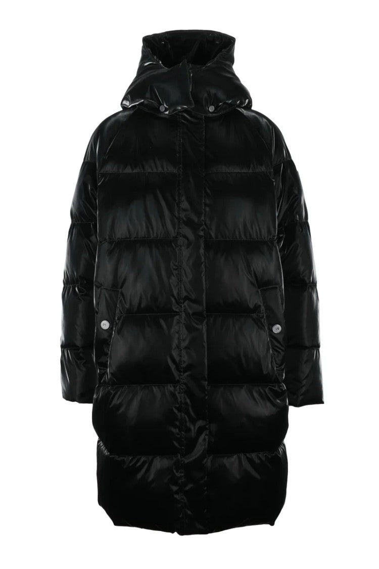 Elisabetta Franchi Padded Down Jacket - Black