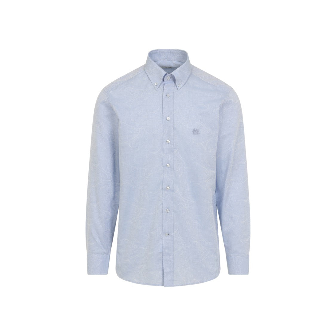 Etro Tailored Button-Down Shirt With Subtle Paisley Pattern