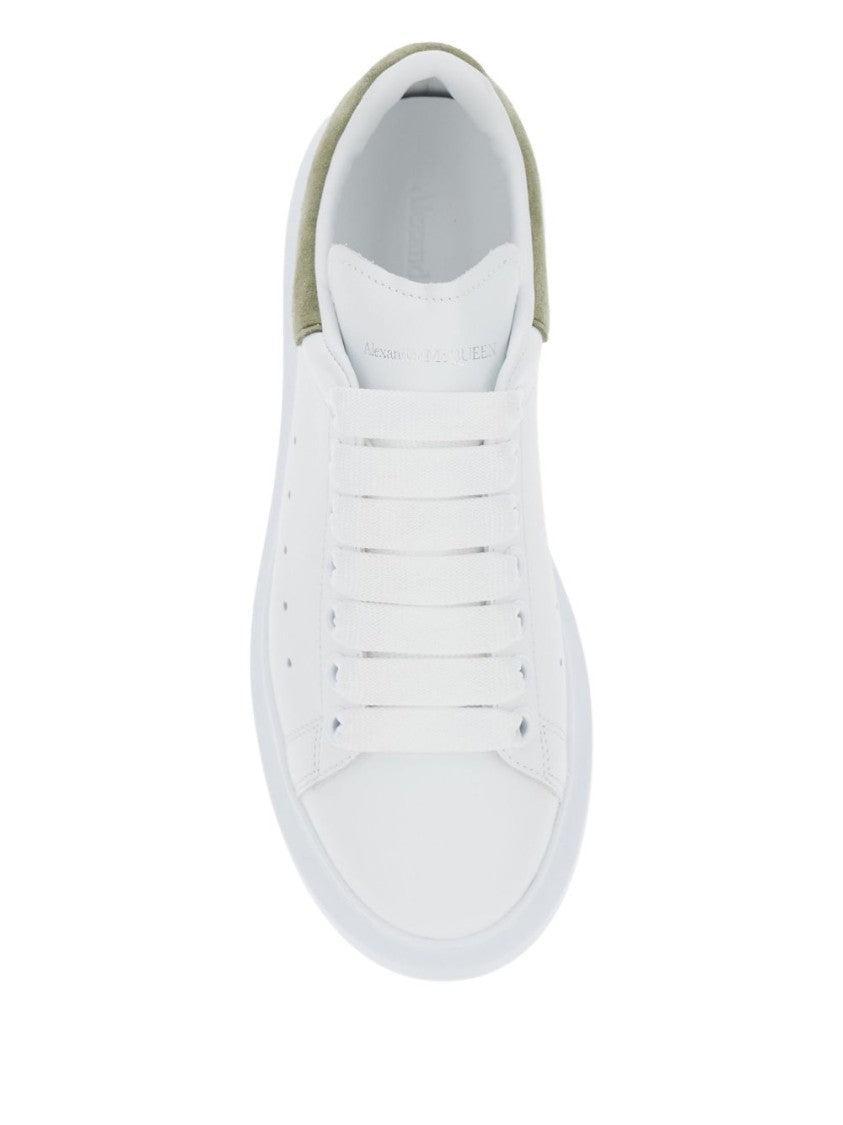 Alexander Mcqueen White Leather Sneakers