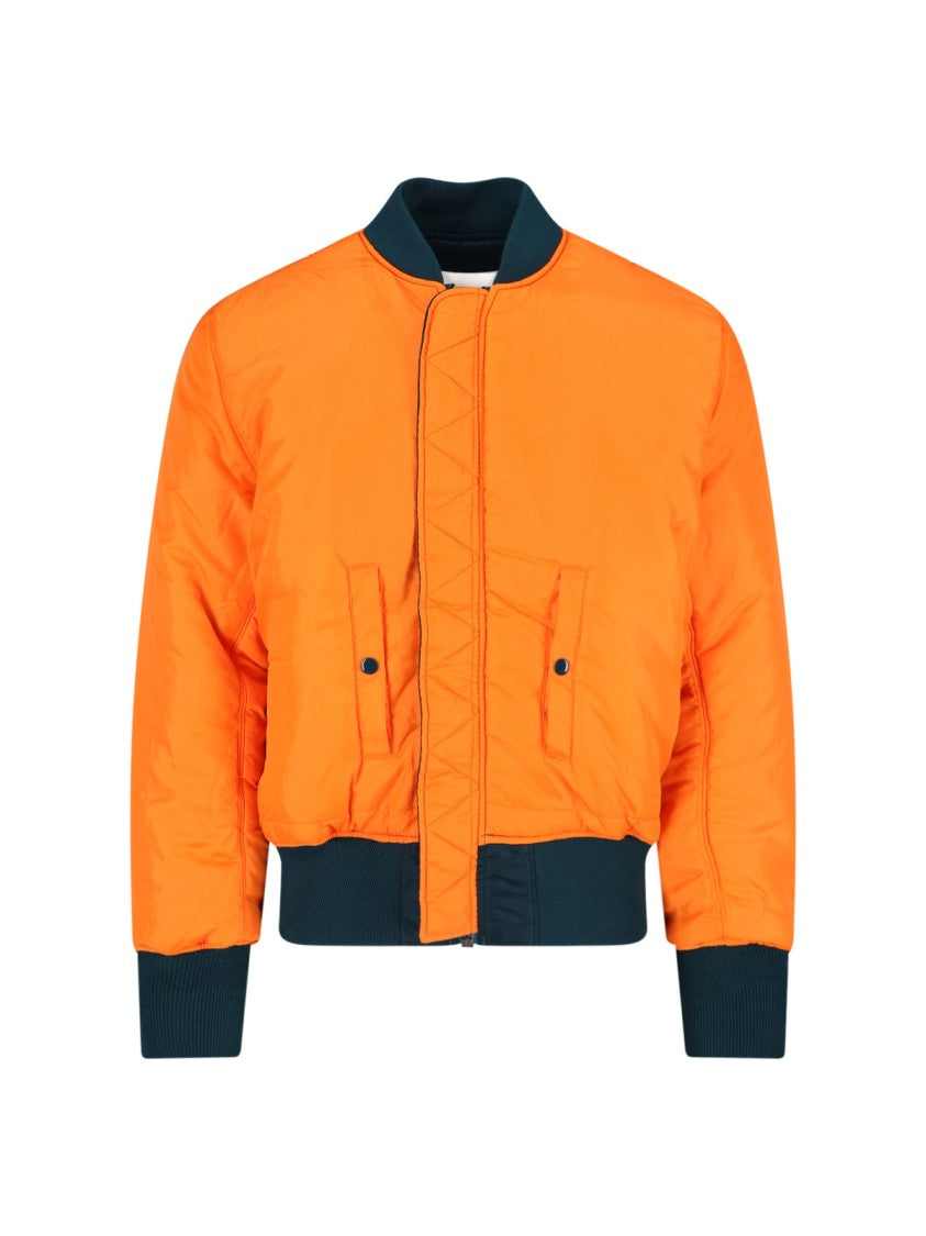 Alpha Industries "Heritage Ma-1" Reversible Bomber – Blue/Orange