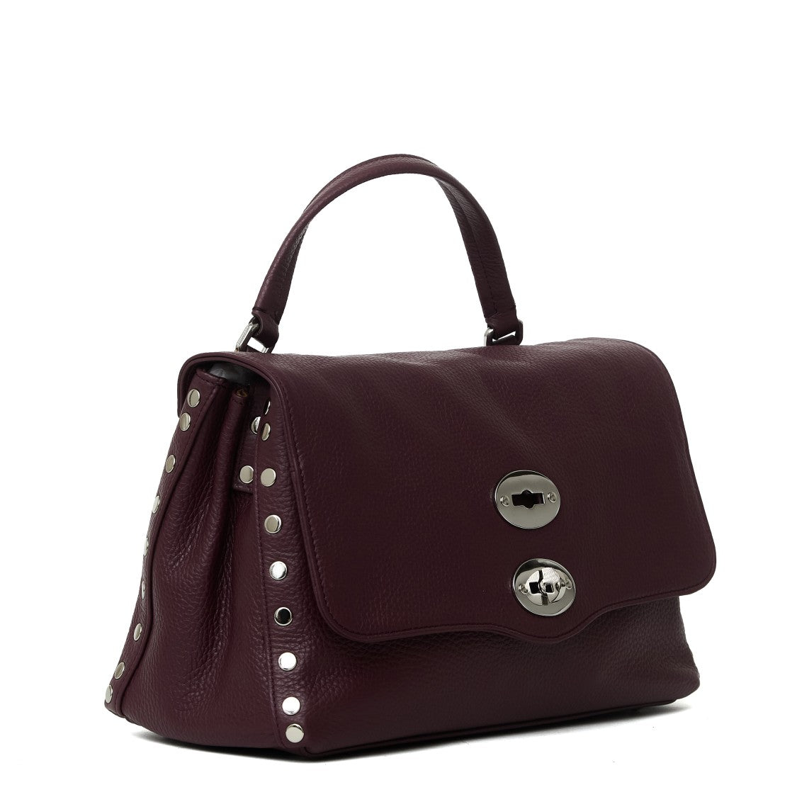 Zanellato Small Postina Daily Giorno Pebbled Leather Shoulder Bag