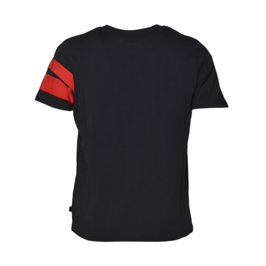 Gcds Black Regular-Fit Cotton Logo T-Shirt