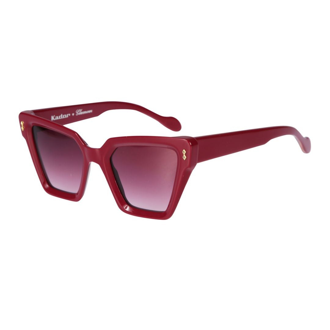 Kador Vanessa Glamour Oversized Geometric Frame Sunglasses With Gradient Tint