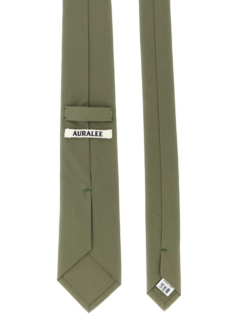 Auralee Finx Washed Twill Tie