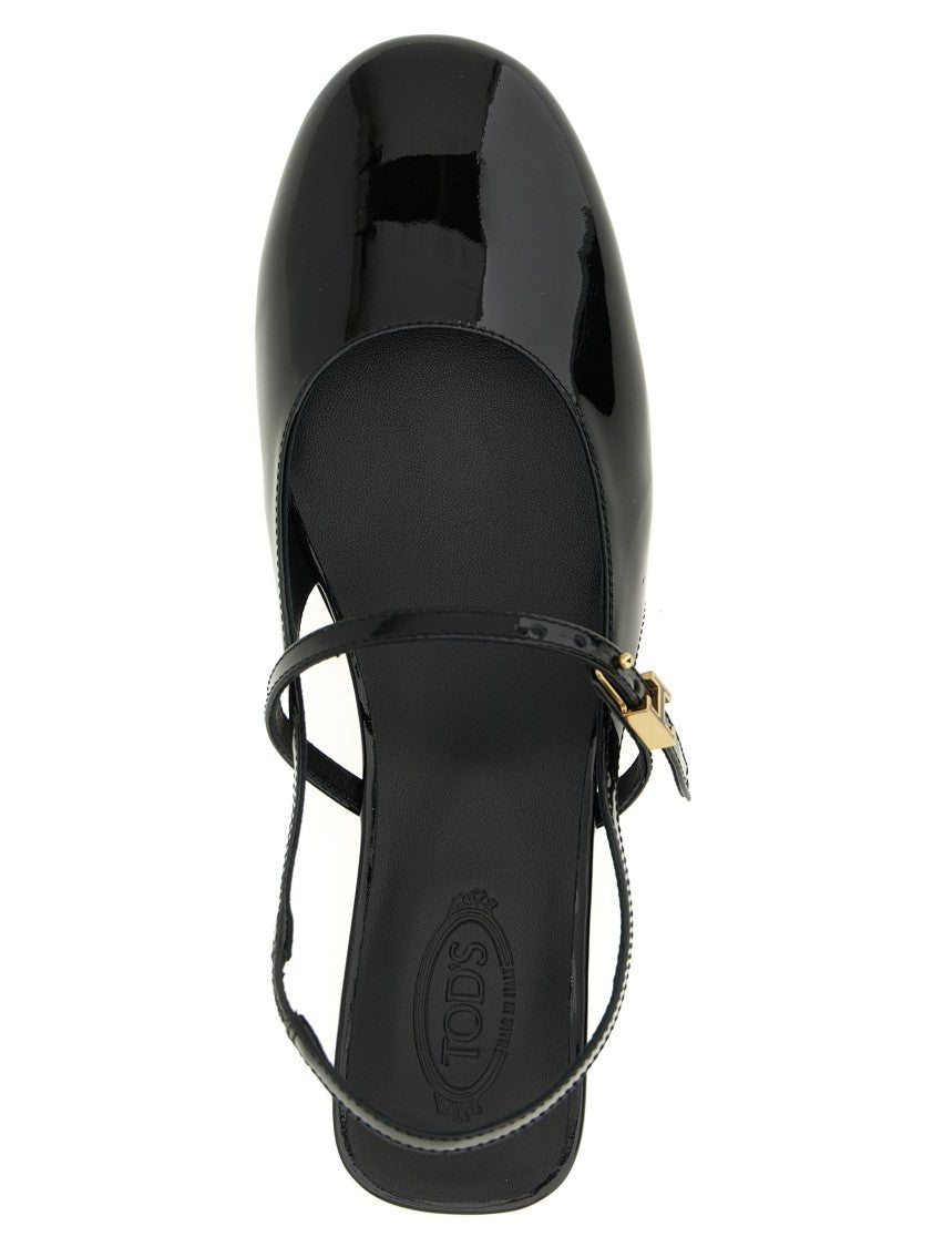 Tod's 'Mary Jane' Patent Ballet Flats