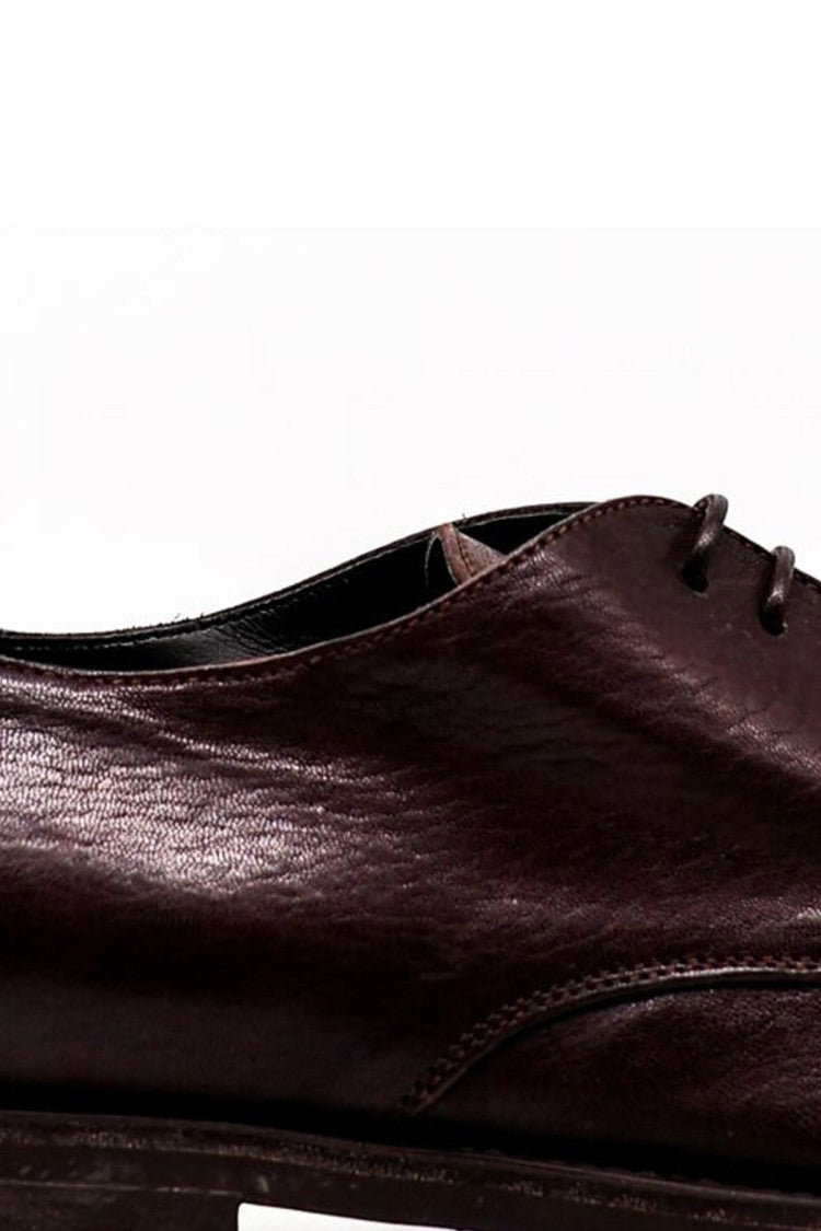 Moma Brown Leather Brogues
