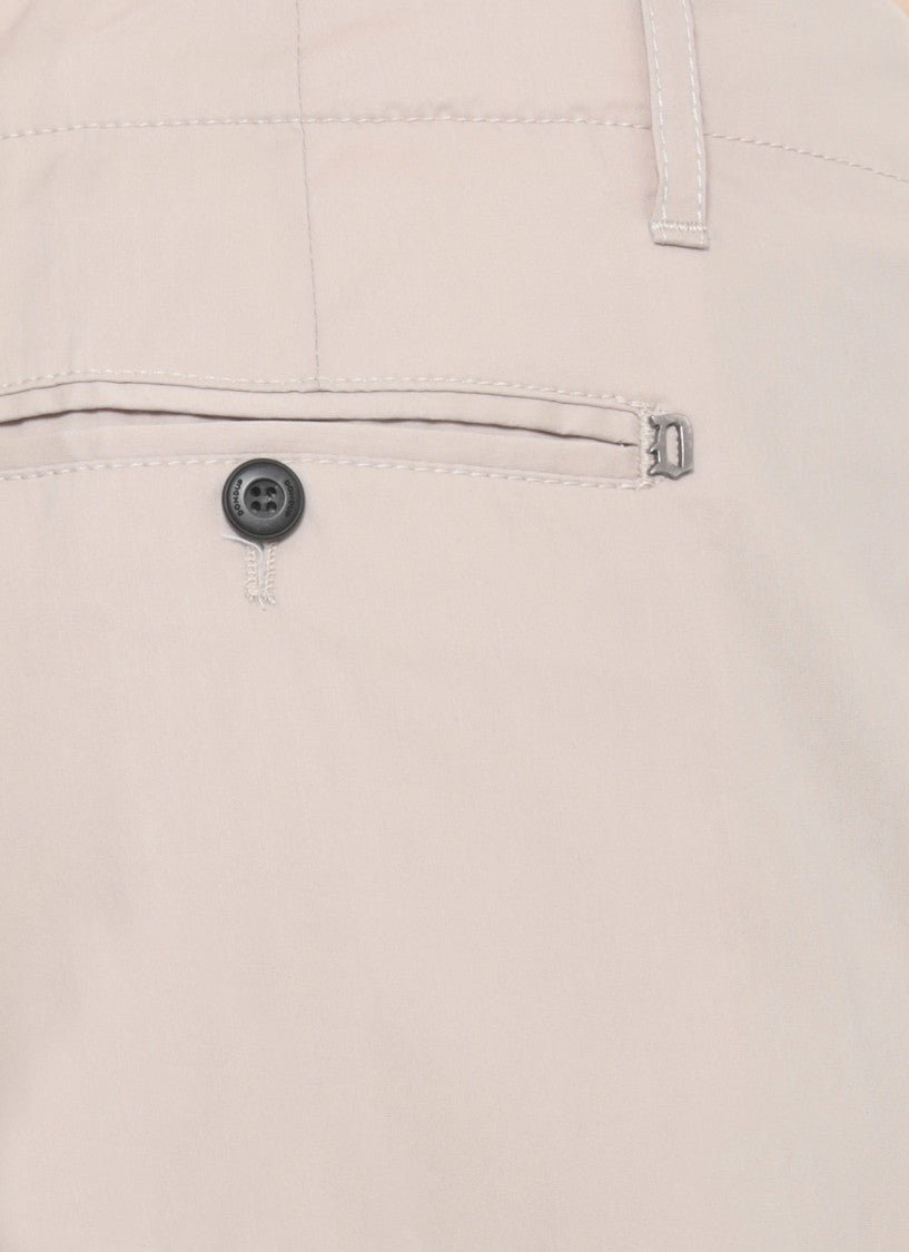 Dondup Beige Ben Cotton Chino Pants