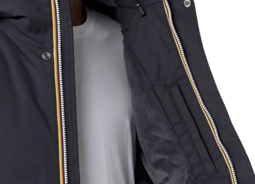 K-Way Short Jacket With Adjustable Hood