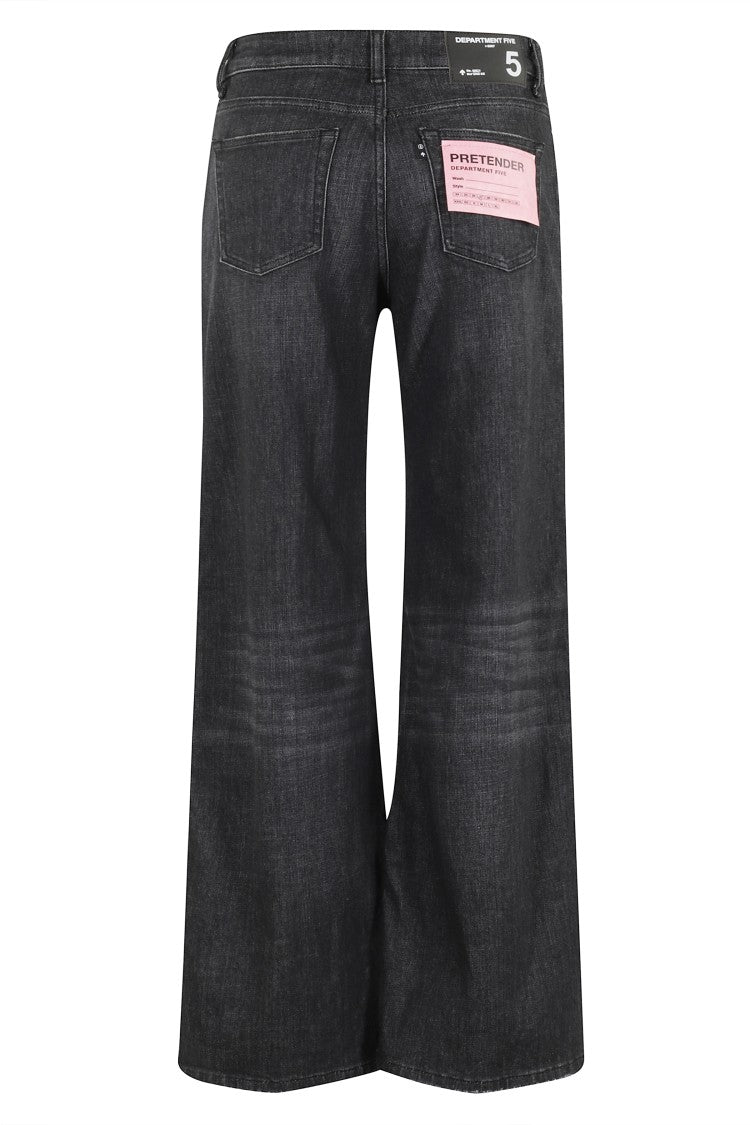 Department Five Wide Leg Denim Jeans