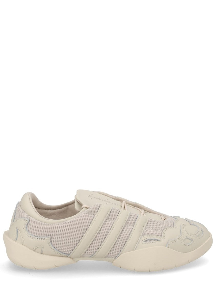 Y-3 Regu 2002 Leather Mesh Sneakers