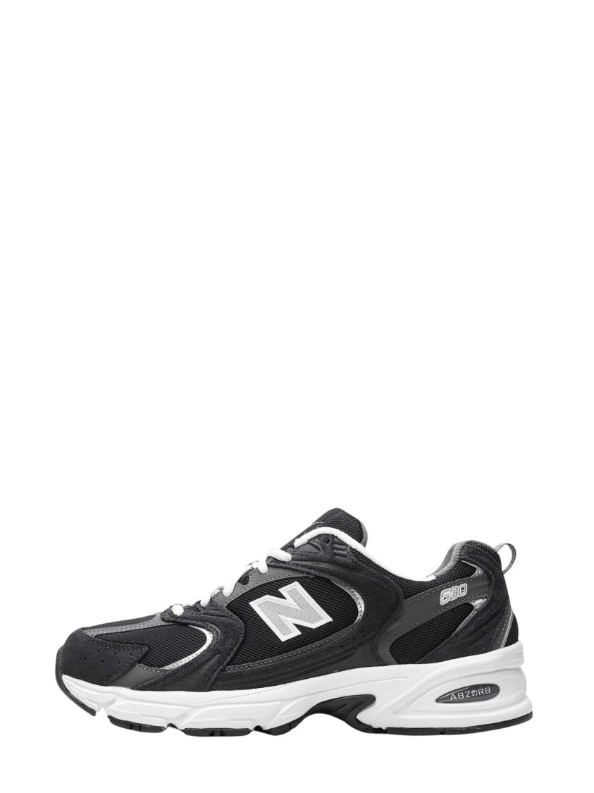 New Balance Black Suede 530 Sneakers
