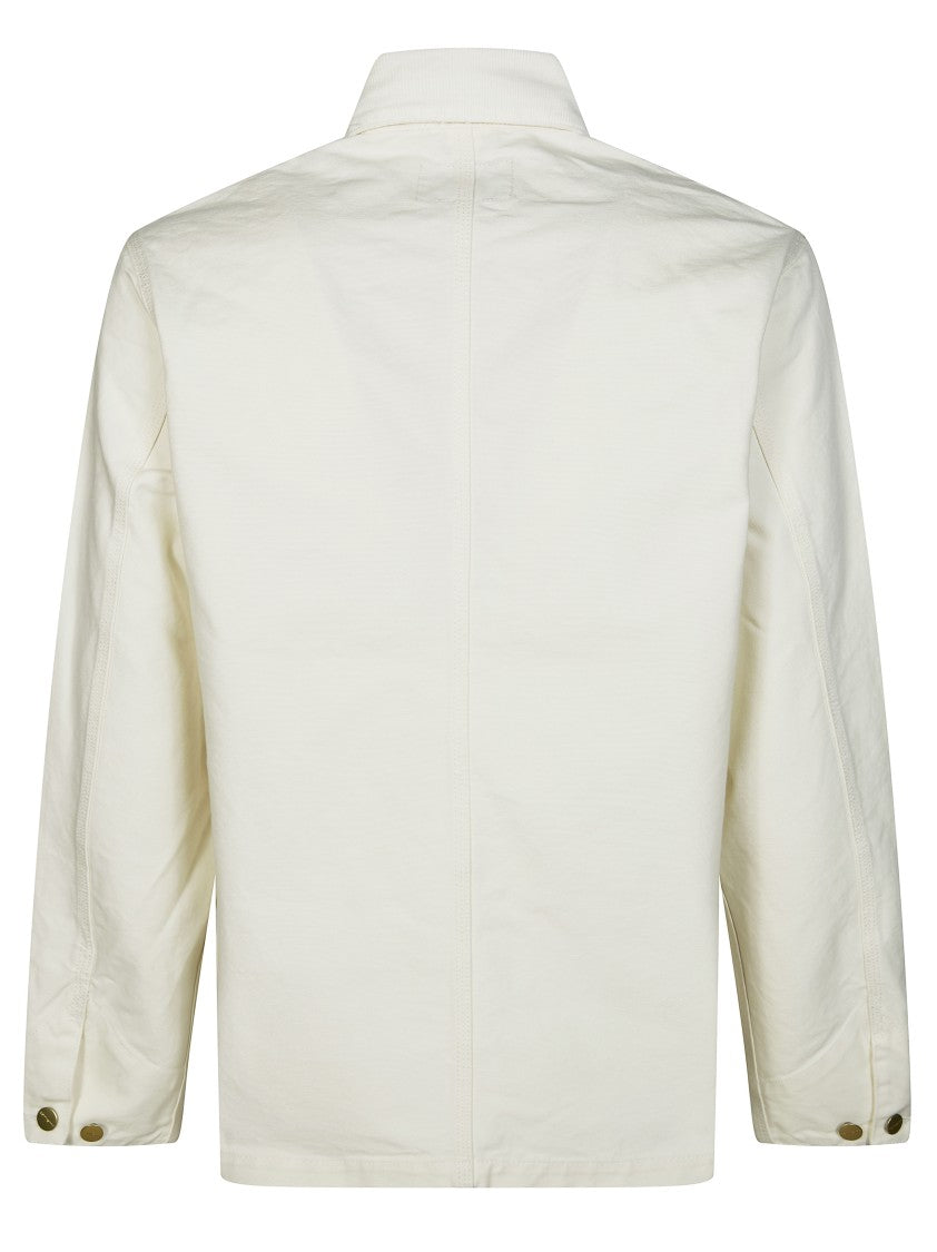 Carhartt Wip White Michigan Snap-Closure Cotton Jacket