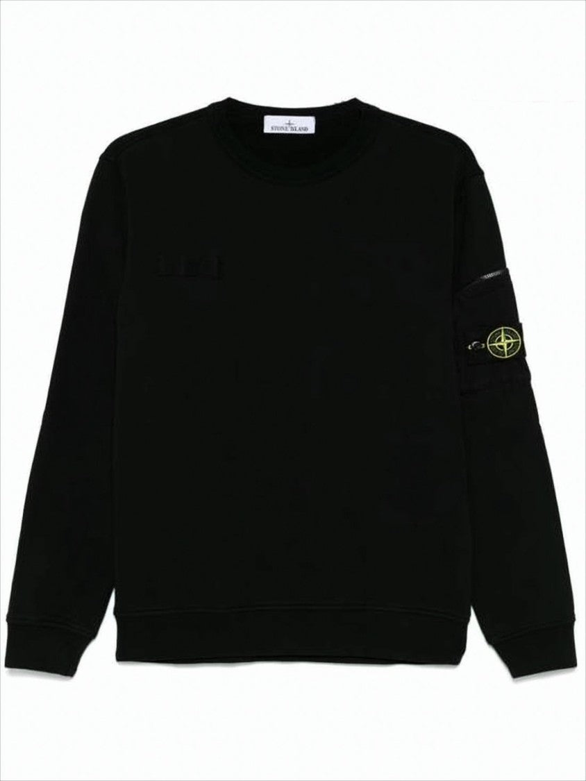 Stone Island Long-Sleeve Cotton Sweatshirt