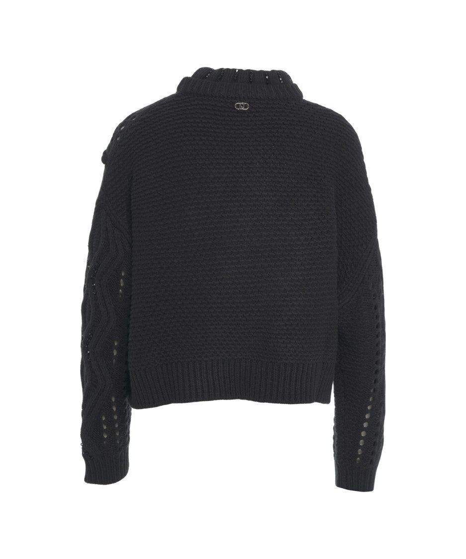 Liu Jo Cable Knit Sweater