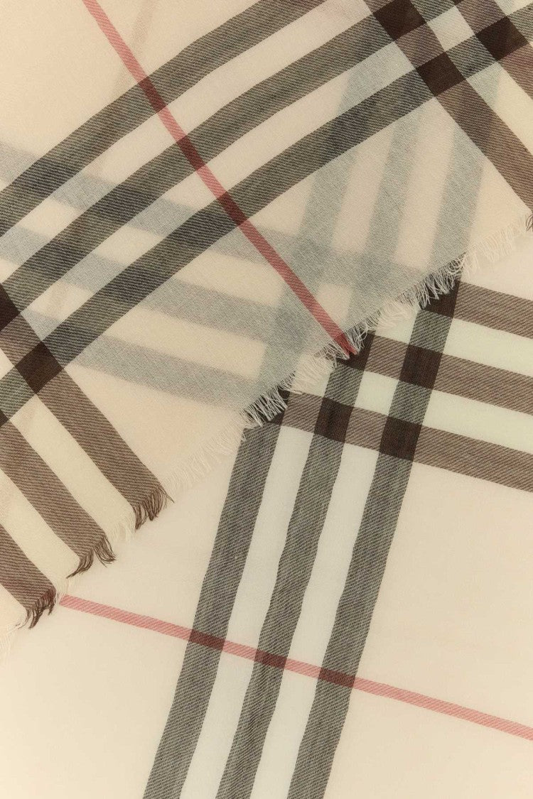 Burberry Embroidered Wool Scarf