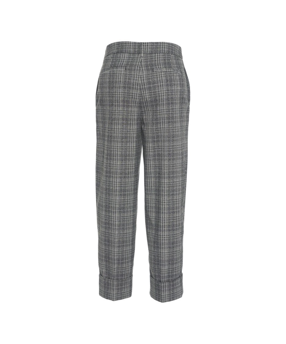 Liu Jo Glencheck Trousers