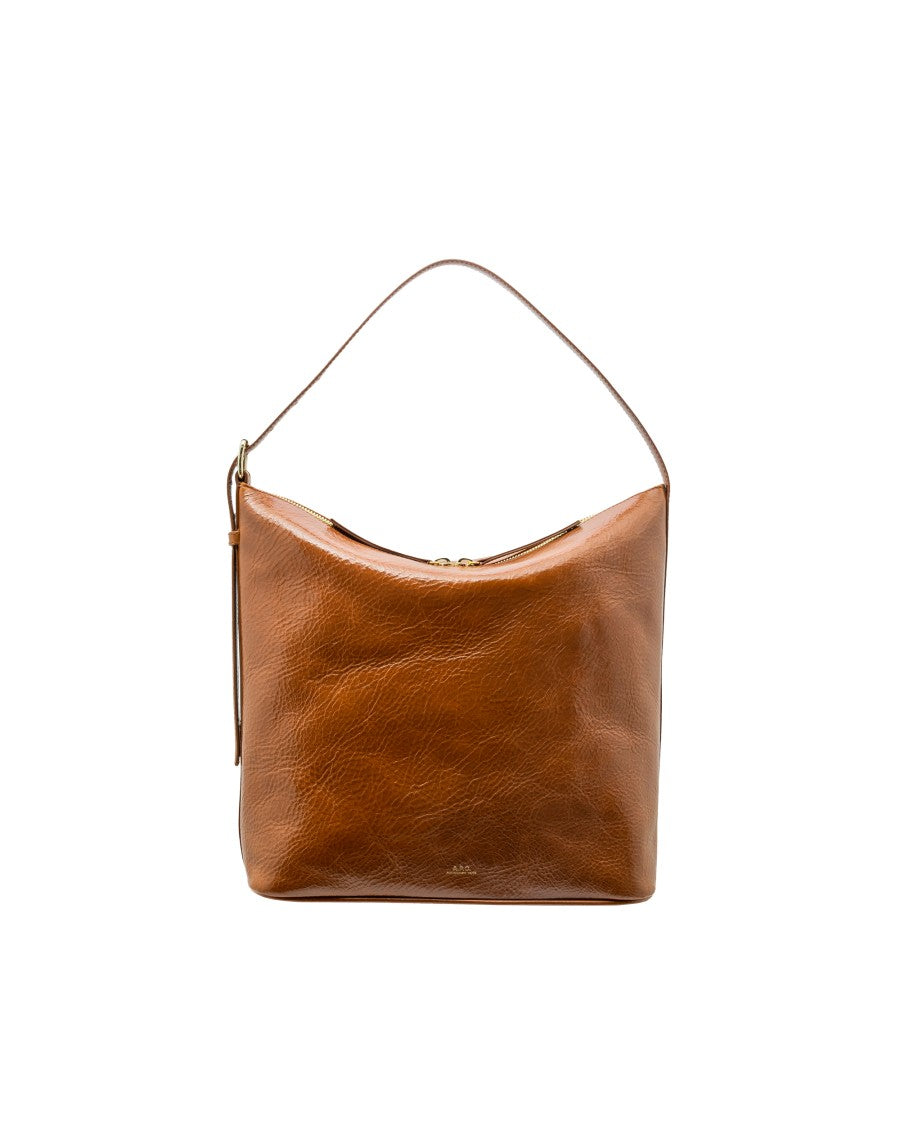 A.P.C. Sac Vera Coffee Shoulder Bag