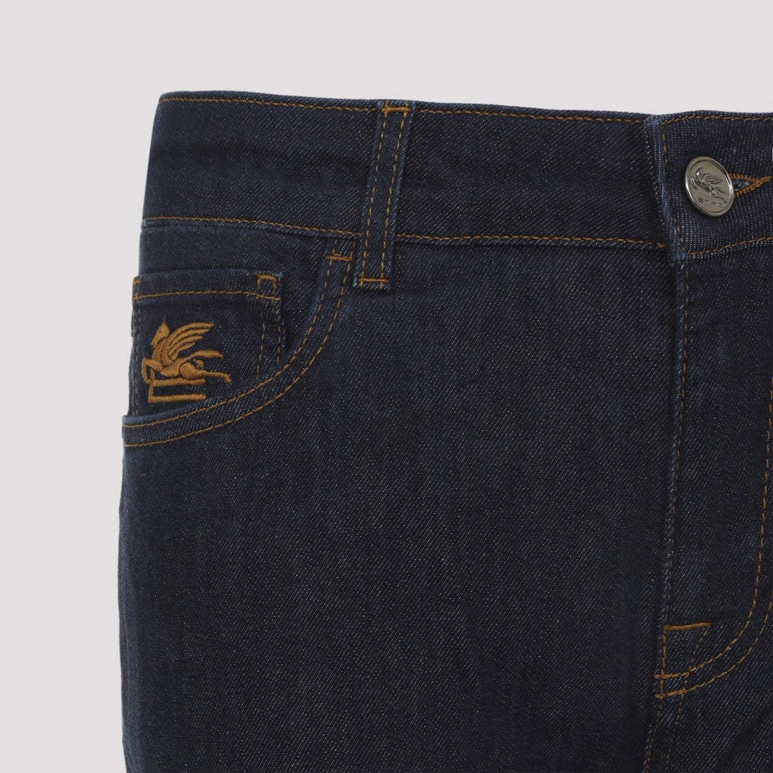 Etro Roma Dark Blue Cotton Jeans