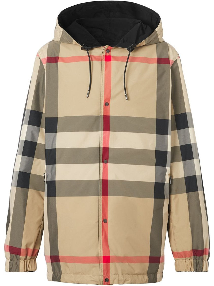 Burberry Classic Check Pattern Casual Jacket