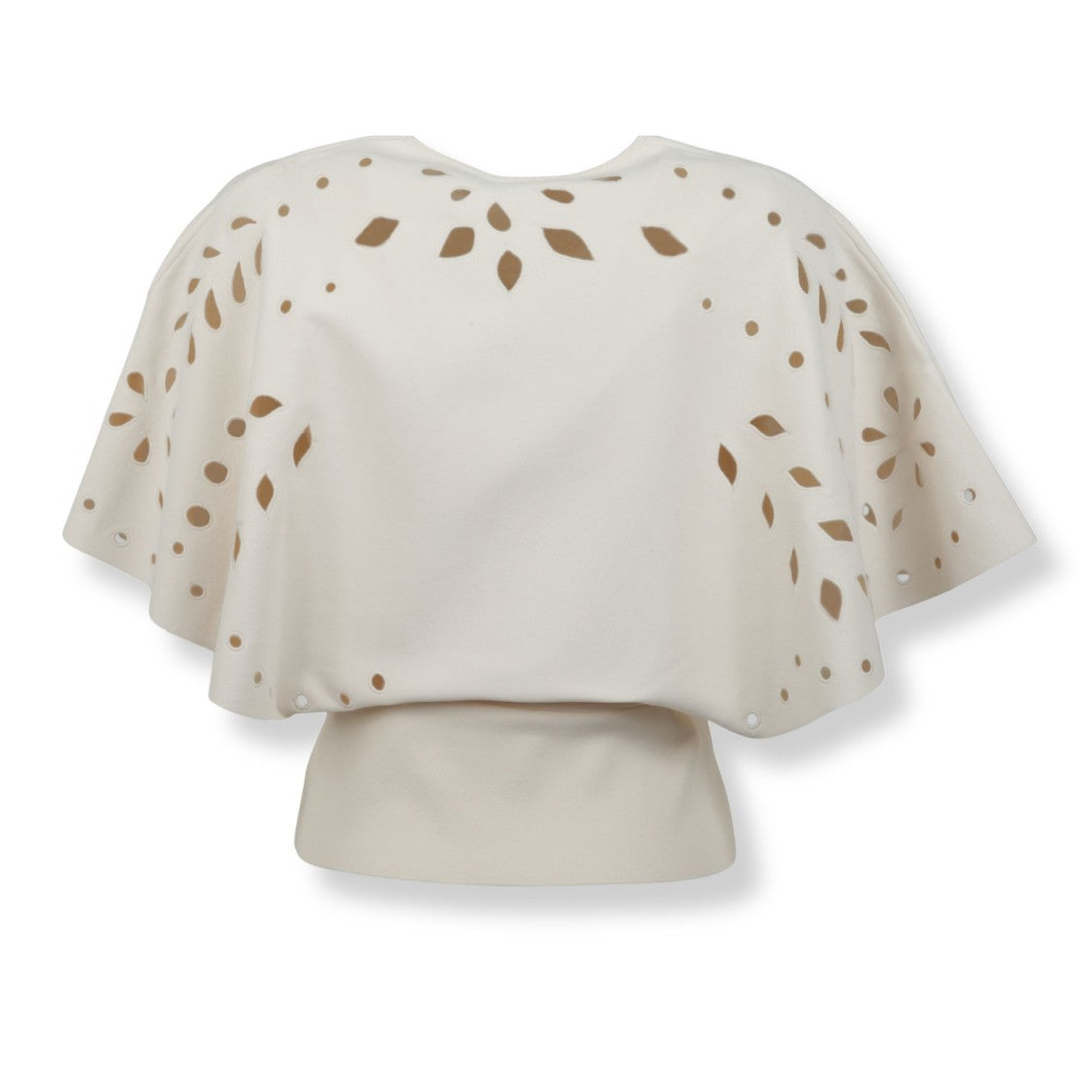 Ulla Johnson Cape Sleeve Knit Top With Textural Elegance