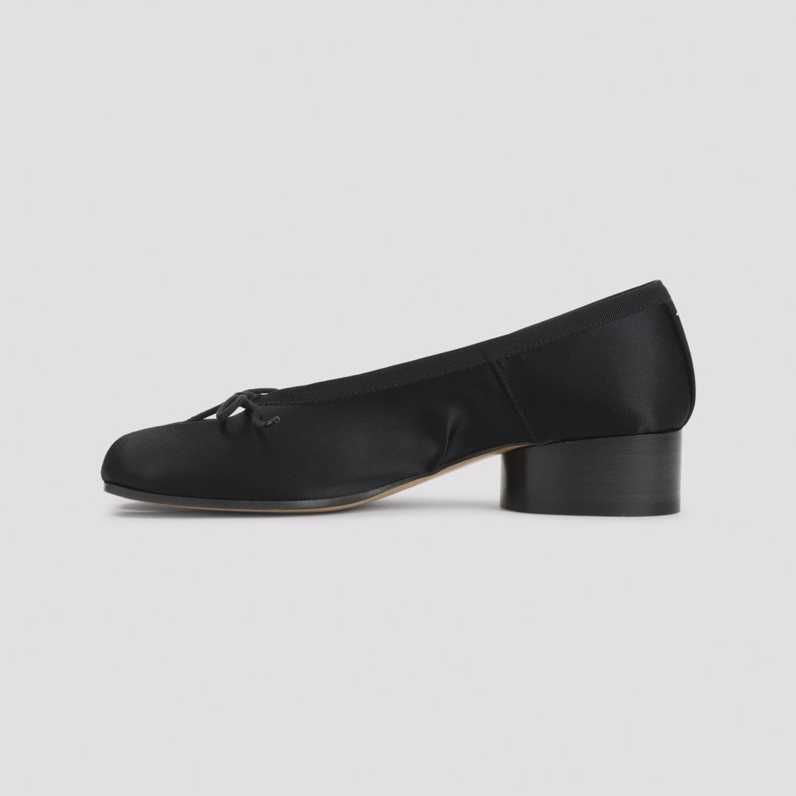 Maison Margiela Black Ballerinas With Split-Toe Detail