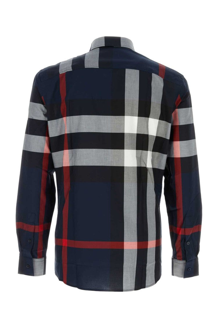 Burberry Embroidered Poplin Shirt