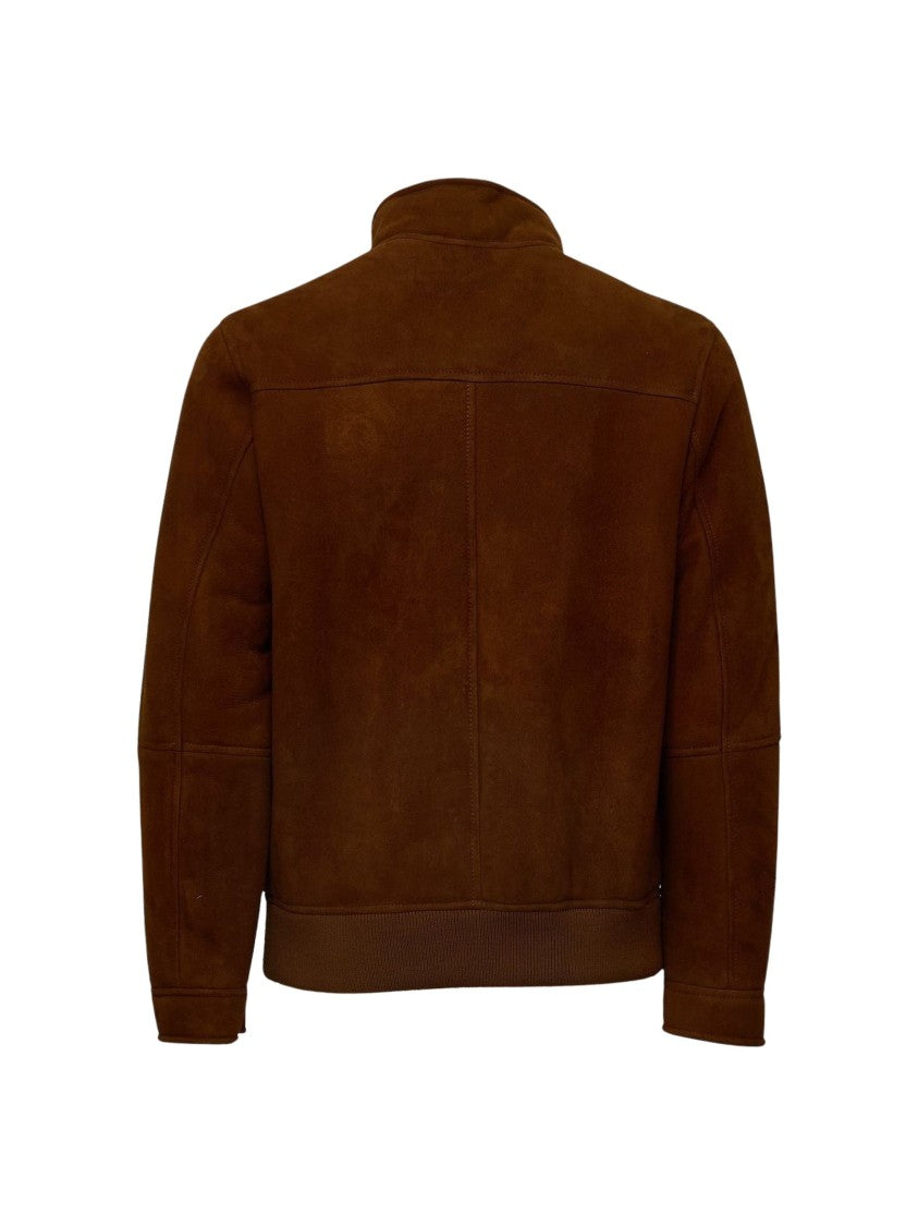 Dondup Stand-Collar Shearling Jacket