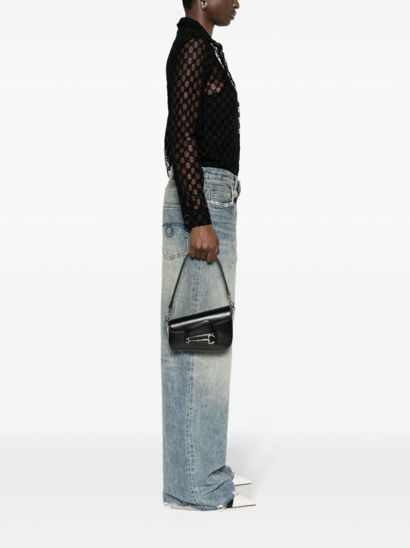 Gucci Calf Leather Shoulder Bag
