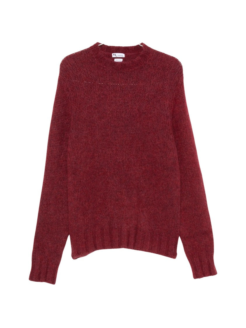 Doppiaa Ribbed Mock-Neck Sweater