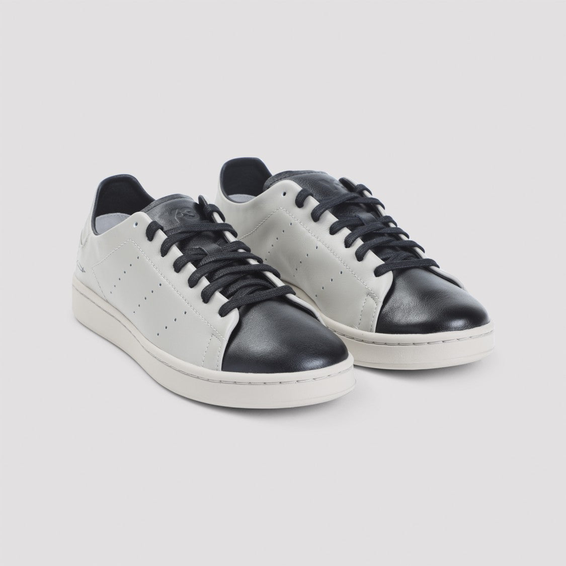 Y-3 Stan Smith Beige Calf Leather Sneakers