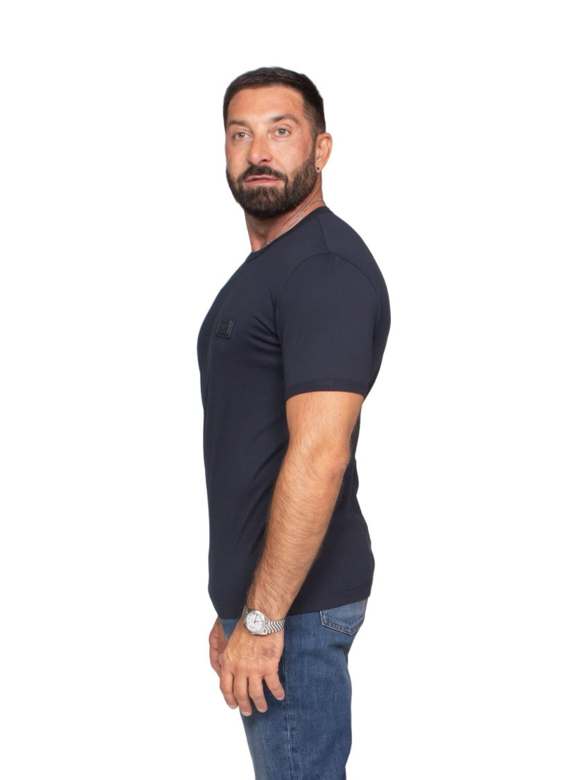 Dolce & Gabbana Slim-Fit Patch-Detail Cotton T-Shirt