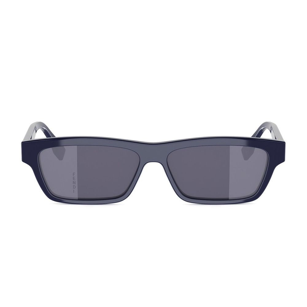 Fendi Fe40199i Ff Squared Rectangular Glasses