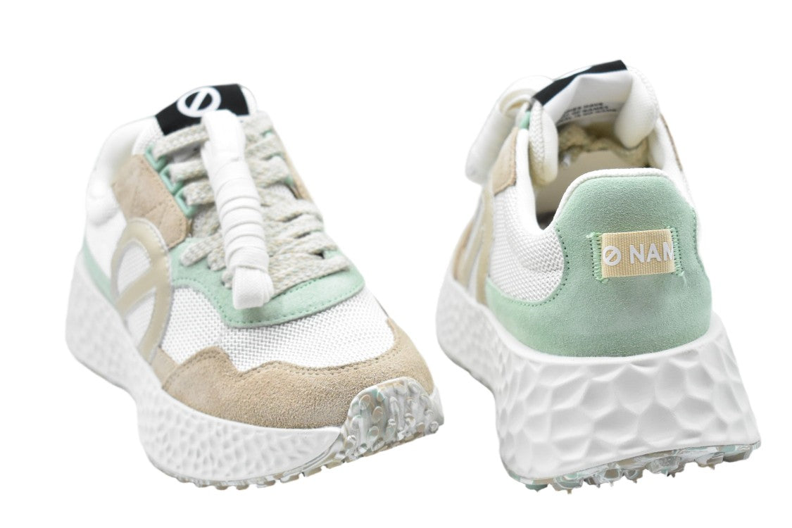 No Name Green Mint Dove Suede Fabric Sneakers