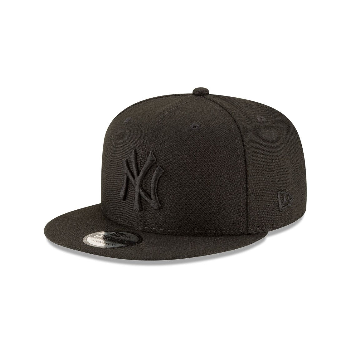 New Era New York Yankees Basic Black On Black 9Fifty Snapback Hat