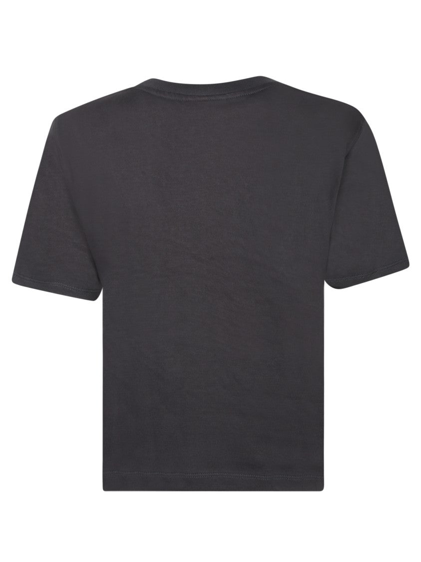 Ganni Black Heart Logo T-Shirt