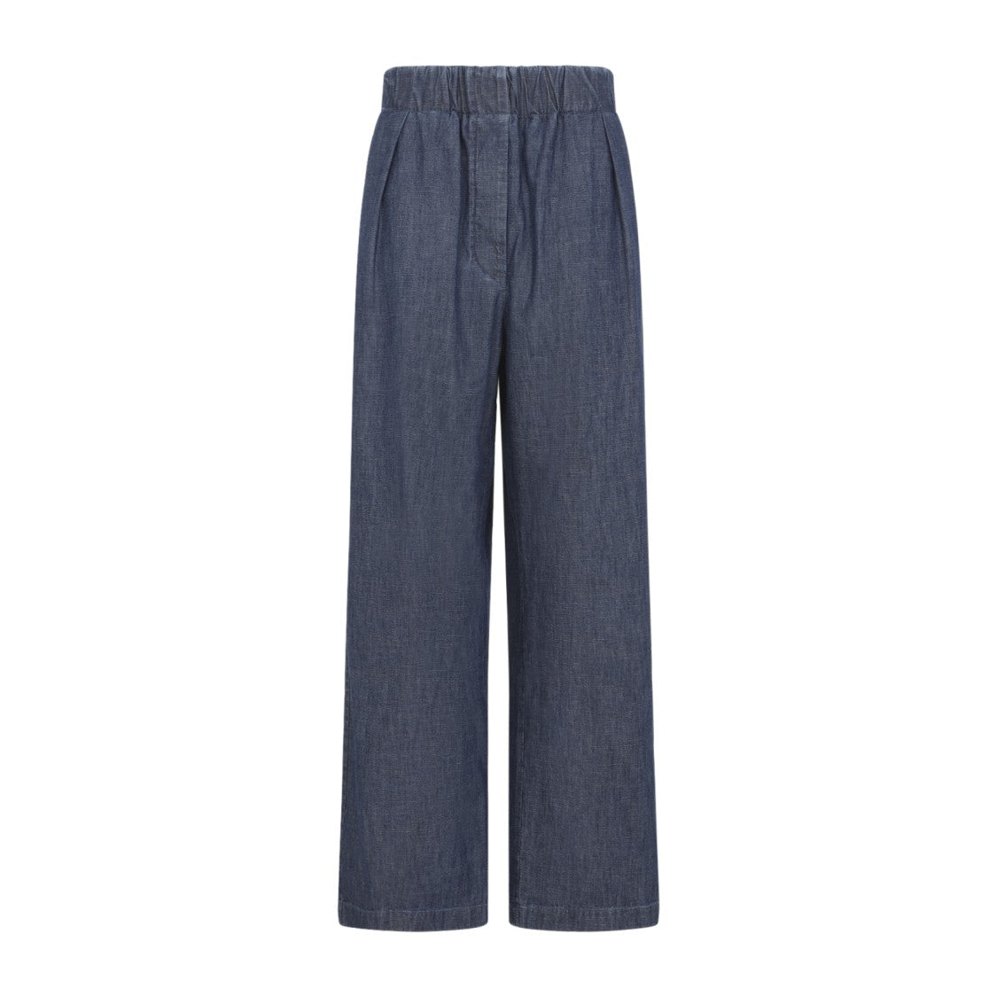 Jil Sander Wide-Leg Trousers With Elastic Waistband