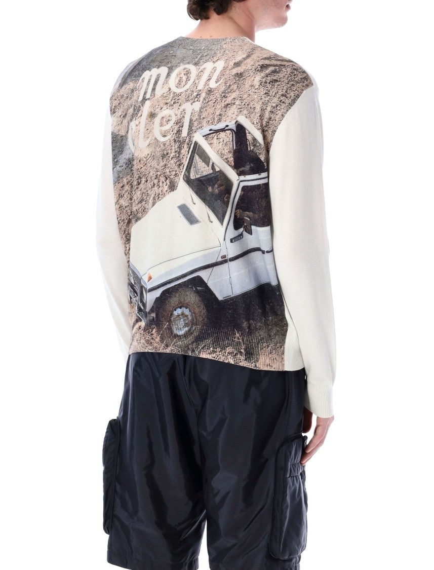 Moncler Genius X Mercedes Benz Minimalist Crewneck Sweater