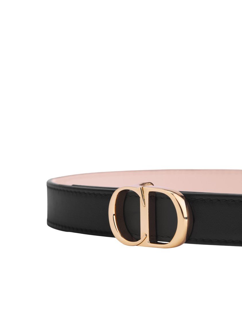 Christian Dior Signature Cd Buckle Leather Belt