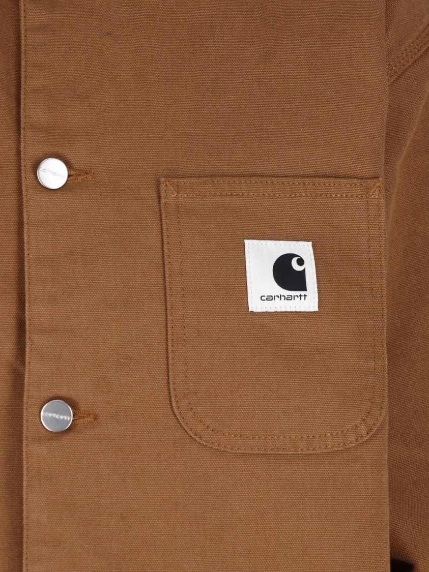Carhartt Wip Brown Og Michigan Cotton Jacket
