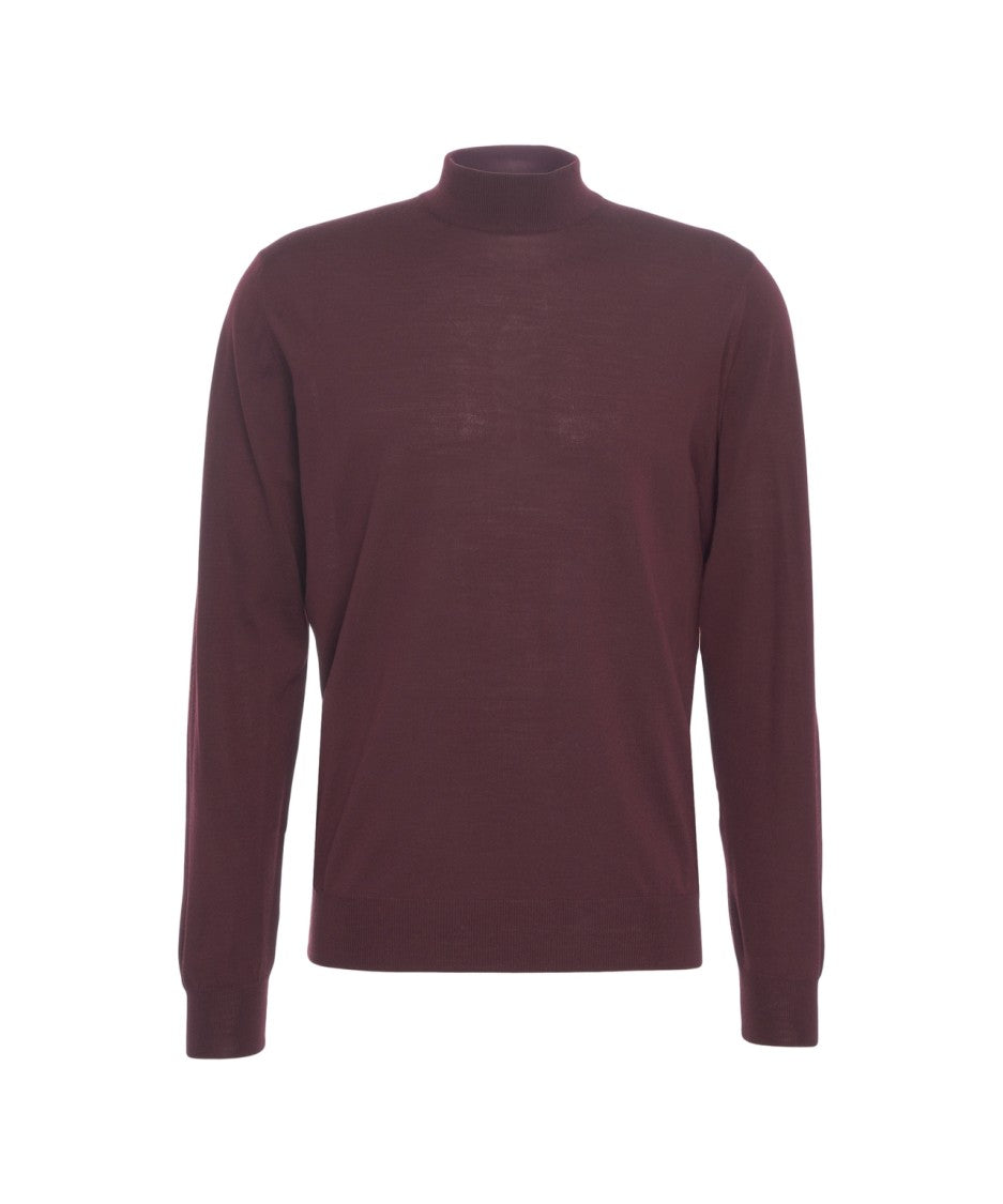 Gender High Neck Knit Sweater