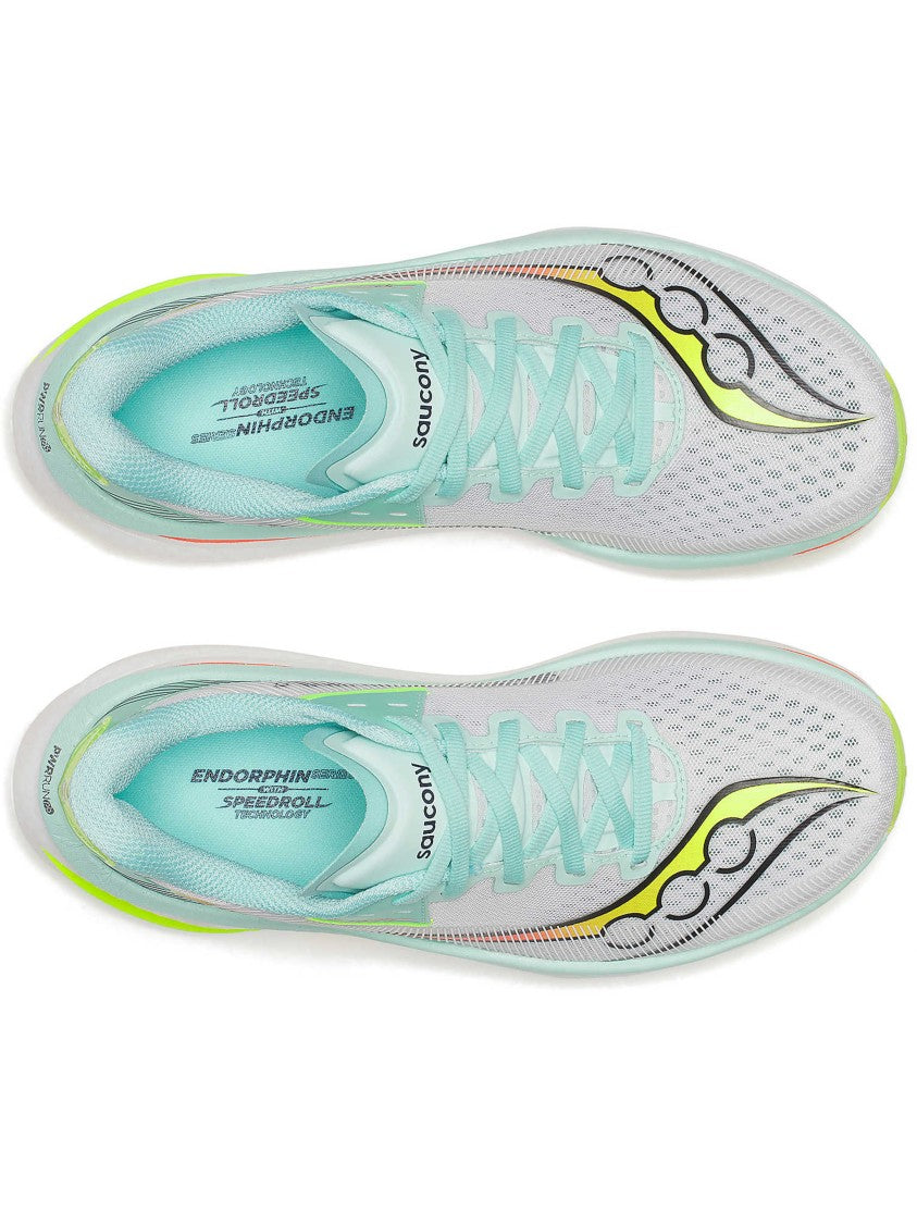 Saucony Breathable Mesh Running Shoe With Cushioned Sole