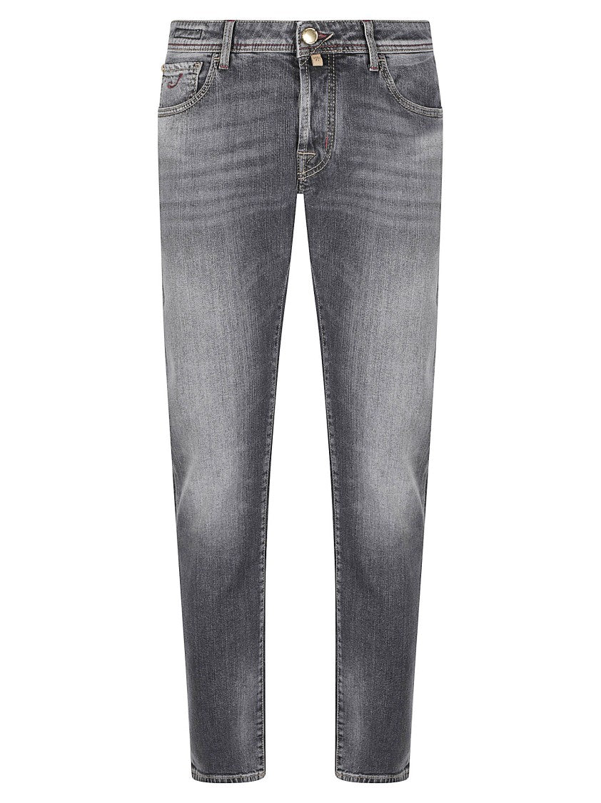 Jacob Cohen 5 Pockets Slim Fit Nick Faded Jeans