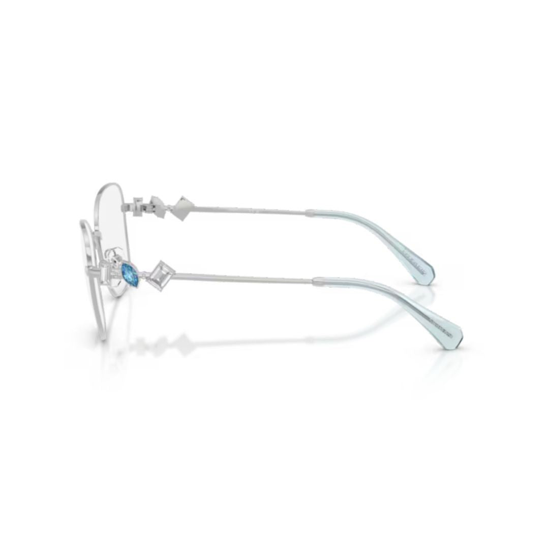 Swarovski 0Sk1025 Cat-Eye Metal Frame Eyeglasses