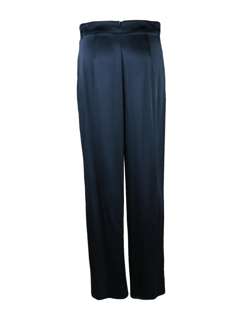 Max Mara S Max Mara Amleto Blue Trousers