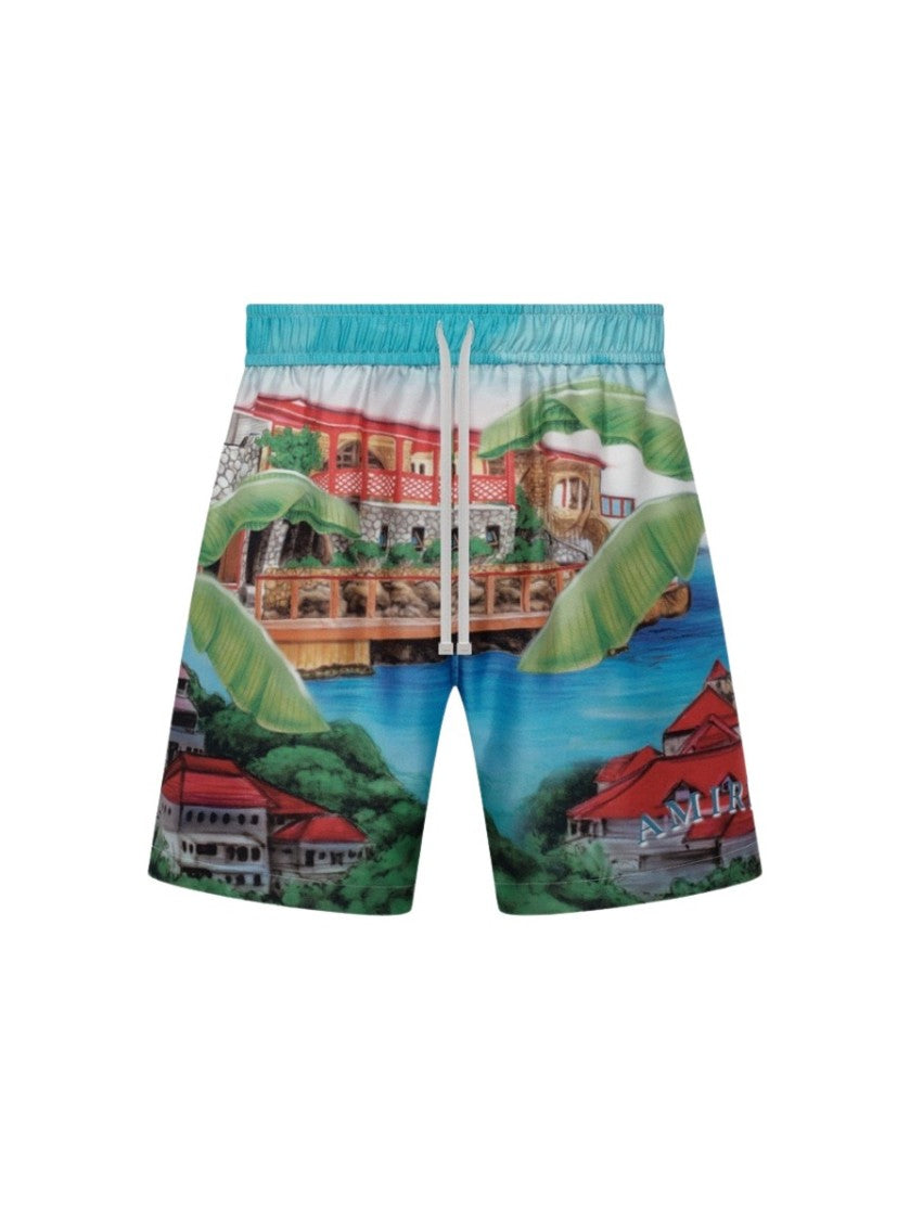 Amiri Eden Rock Silk Short