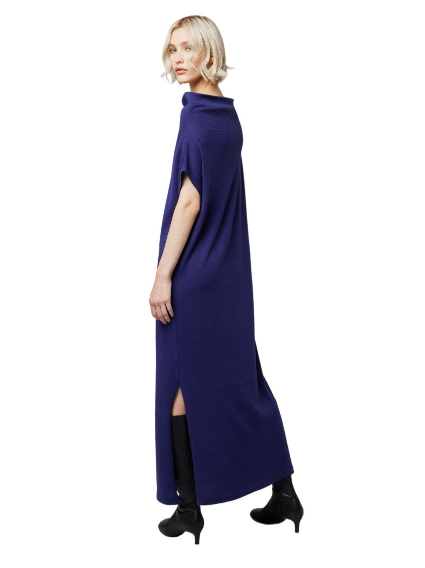 Alpha Studio Draped Off-Shoulder Sleeveless Maxi Dress