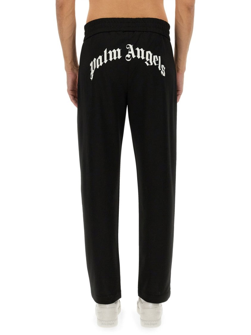 Palm Angels Pants With Logo